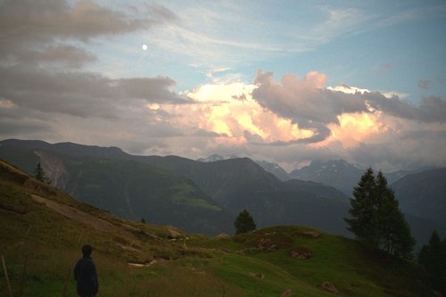 Abendstimmung &uuml;ber Schranni