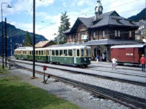 Wengen - Bahnhof